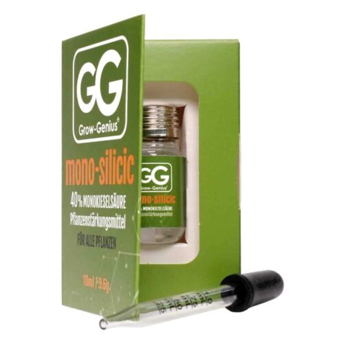 Grow Genius | Silizium Dünger Monokieselsäure (40%) | 10ml mit Pipette